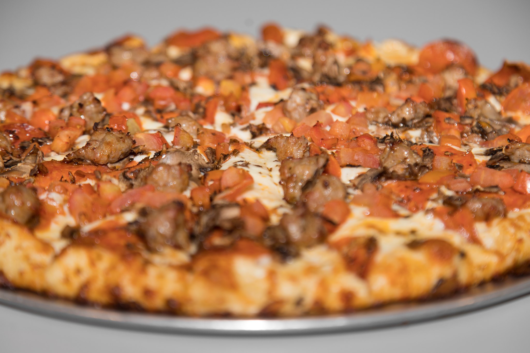 Delicious specialty combination pizza